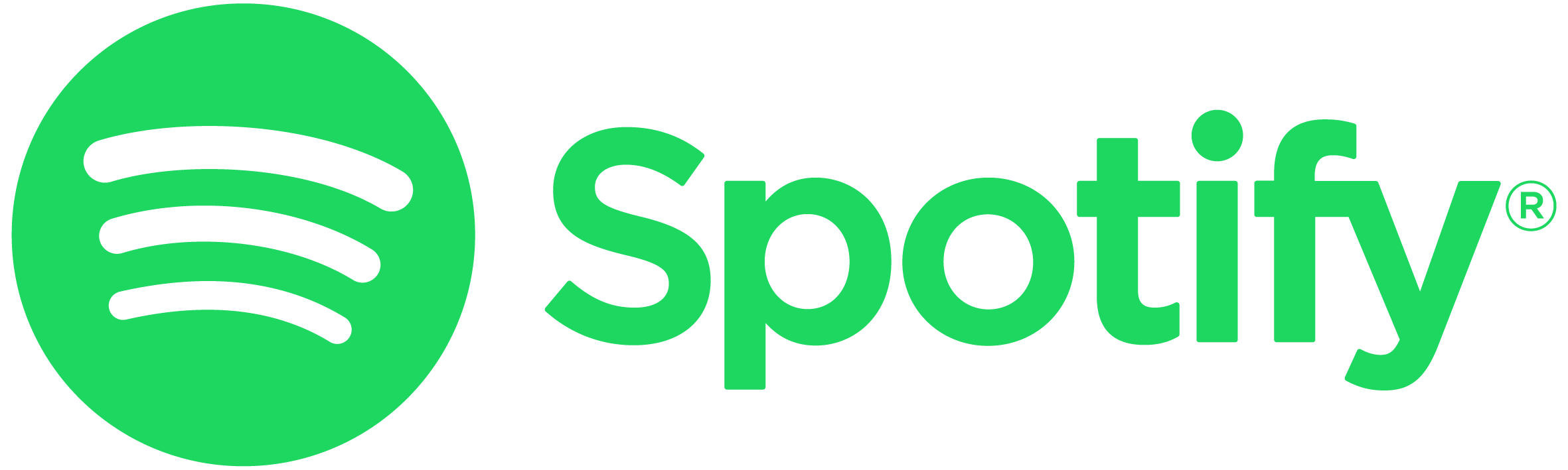 Spotify icon and name in Spotify branding